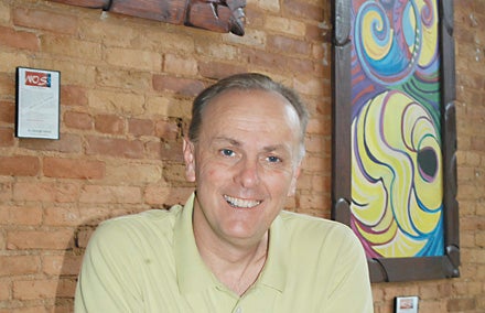 Wood Fire owner Jim Kramer is a minister who entered the restaurant business as a "hobby."