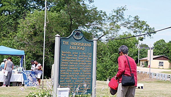 The fourth annual Underground Railroad Days will be July 13-14 in Vandalia. (Leader photo/Provided)