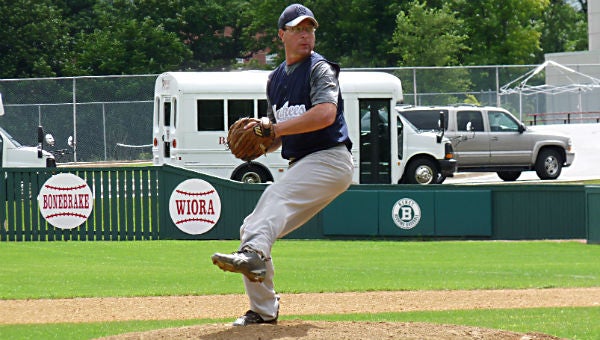 Tod Moorhead tossed a no-hitter for the Naperville Yankees July 2. (Leader photo/Provided)