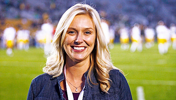 After almost nine years, Niles native Allison Hayes is leaving Fox 28 to join the Big Ten Network as a sideline reporter. (Leader photo/AMELIO RODRIGUEZ)
