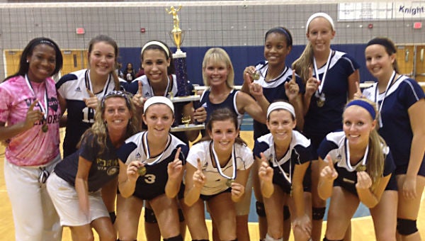 For the second straight year, the Niles volleyball team captured the Loy Norrix Invitational. (Leader photo/Provided)