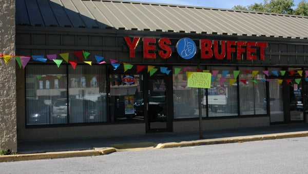 The Yes Buffet, 40 E. Main St., Niles, opened Sept. 10. Leader photo/CRAIG HAUPERT