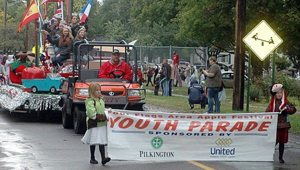 The youth parade is a favorite activity during the Four Flags Area Apple Festival's annual Youth Day celebration. Submitted photo