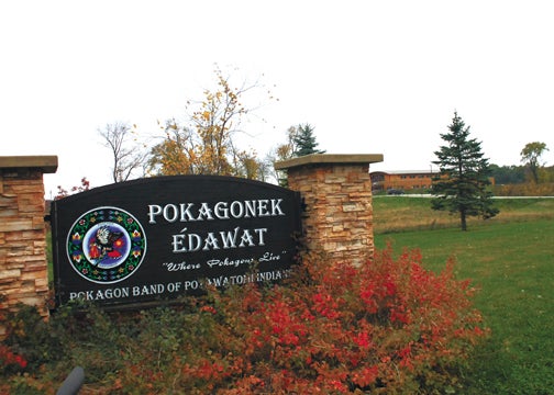 The Pokagonek Edawat village now holds 32 new homes, most of which are already inhabited. The Pokagon Band of Potowatomi Indians celebrated the addition of 16 townhomes and 16 duplexes that are available to the Pokagon people on a rental or lease-to-own basis. Leader Photo/AMBROSIA NELDON