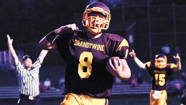 Brandywine’s Marty Ward Jr. is the Bobcat’s leading rusher with nearly 1,000 yards. Ward and the Bobcats will need to continue to have a balanced offense as they head into the playoffs. (Leader photo/File)