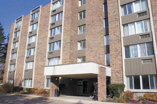 Chestnut Towers, located at 100 Chestnut Street. The apartment complex is one of two public housing facilities operated by the Dowagiac Housing Commission. Leader Photo/TED YOAKUM