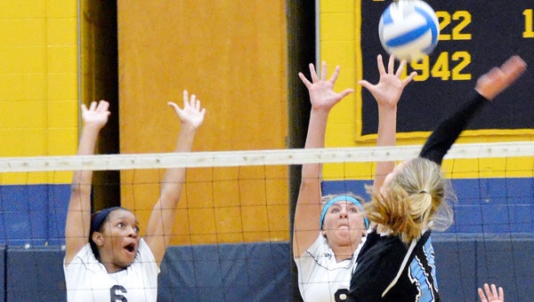 Niles volleyball moves into second place tie - Leader Publications ...