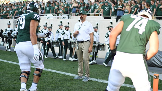 Michigan State's Brad Salem has a history of developing players