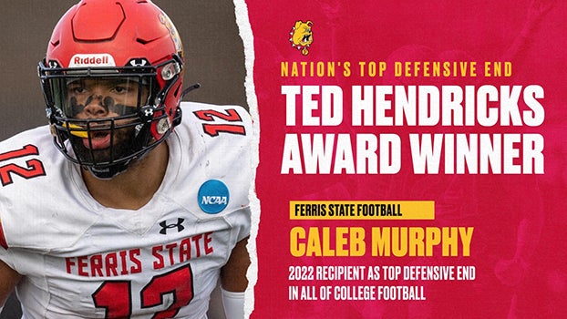 Ferris State alum Caleb Murphy represents D-2 at NFL Combine