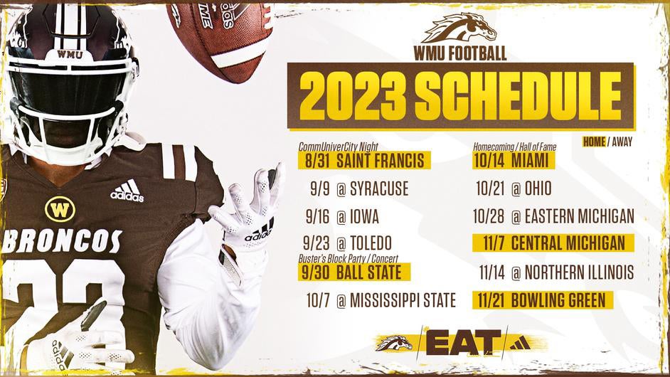 Broncos announce 2023 football schedule - Leader Publications