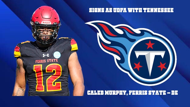 Undrafted, Murphy joins Titans with chip on his shoulder - Leader  Publications