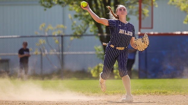 Edwardsburg sweeps Vikings in baseball and softball - Leader