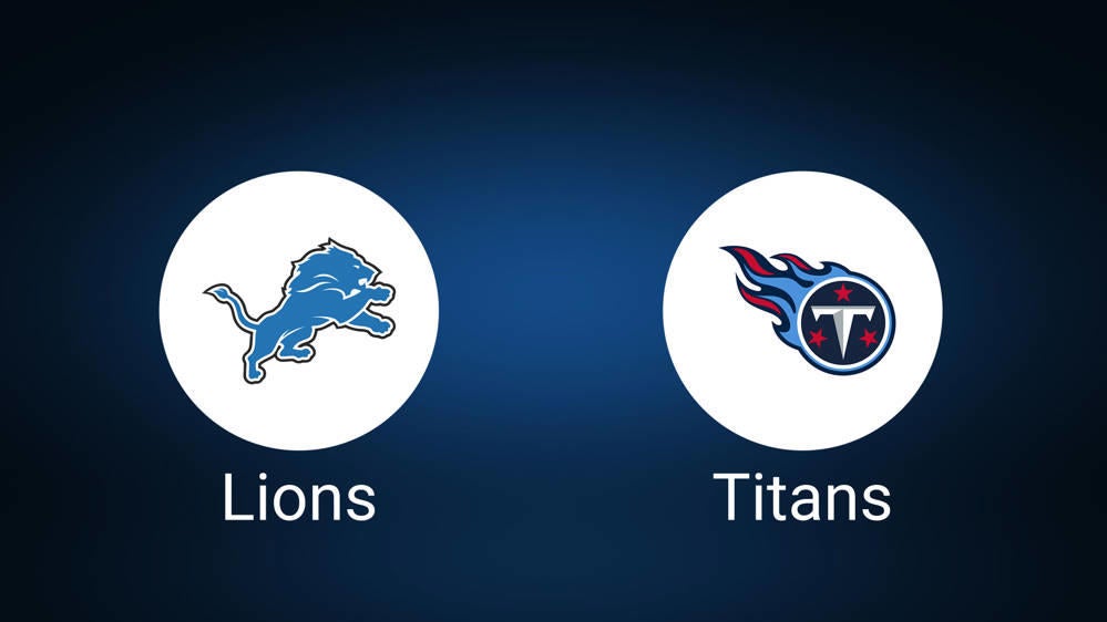 Detroit Lions vs. Tennessee Titans Week 8 Tickets Available – Sunday, October 27 at Ford Field