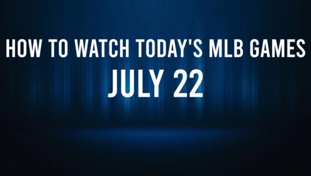 How to Watch MLB Baseball on Monday, July 22: TV Channel, Live Streaming, Start Times