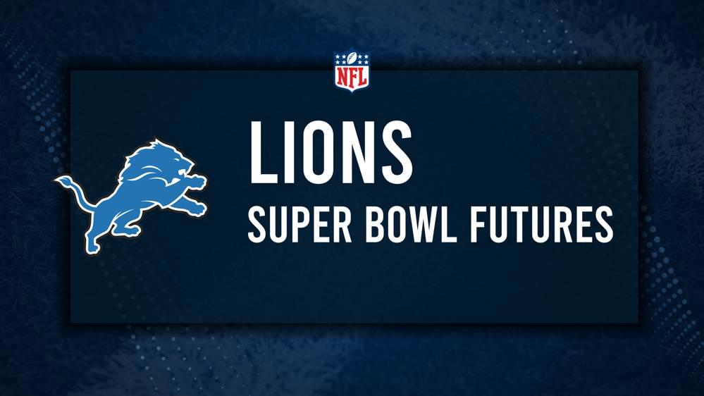 Detroit Lions Super Bowl and NFL Playoff Odds