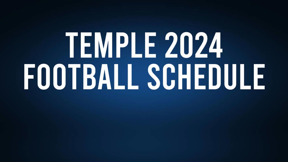 Temple 2024 Football Schedule, Record, Results