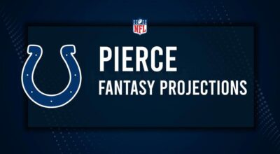 Alec Pierce Fantasy Projections: Week 4 vs. the Steelers