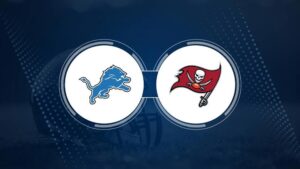 Best Bets, Odds for the Lions vs. Buccaneers Game – Week 2