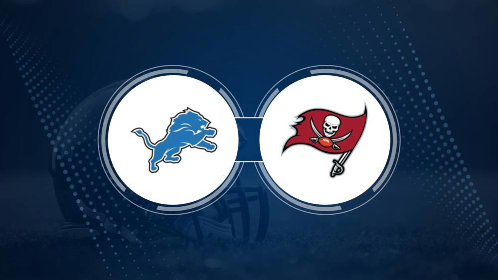 Best Bets, Odds for the Lions vs. Buccaneers Game – Week 2