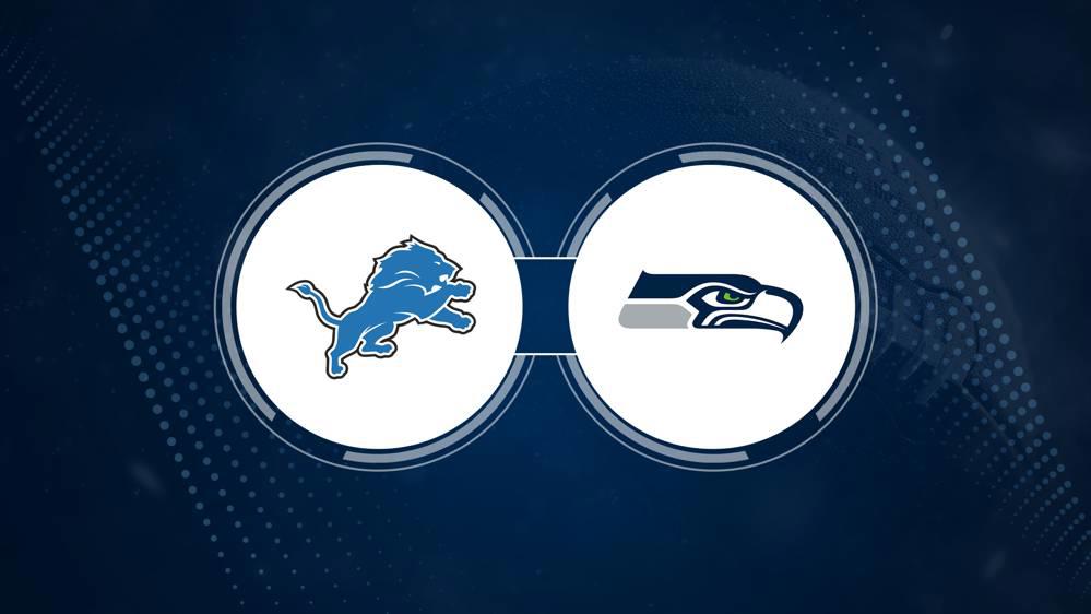 Best Bets, Odds for the Lions vs. Seahawks Monday Night Football Game