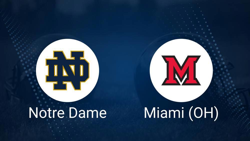 Best Bets, Predictions & Odds for the Miami (OH) vs. Notre Dame Game – Saturday, Sept. 21