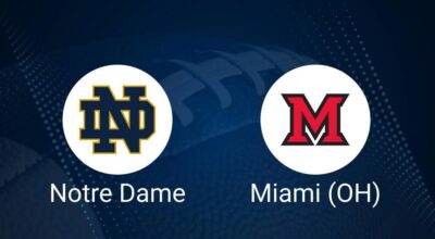 Best Bets, Predictions & Odds for the Notre Dame vs. Miami (OH) Game – Saturday, Sept. 21