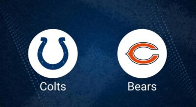 Colts vs. Bears: Odds, Moneyline, and Spread - Week 3