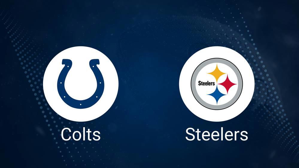 Colts vs. Steelers: Odds, Moneyline, and Spread - Week 4