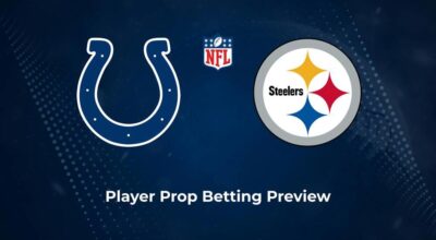 Colts vs. Steelers Player Props & Odds – Week 4