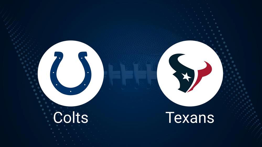 Colts vs. Texans: Odds, Moneyline, and Spread - Week 1