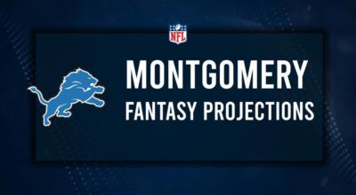 David Montgomery Fantasy Projections: Week 3 vs. the Cardinals