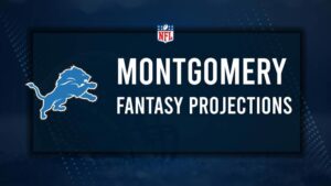 David Montgomery Fantasy Projections: Week 4 vs. the Seahawks