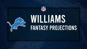 Jameson Williams Fantasy Projections: Week 2 vs. the Buccaneers