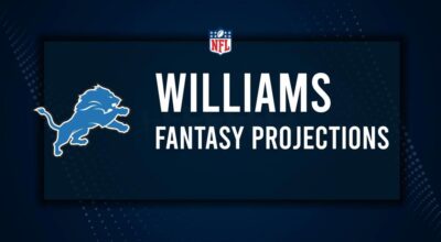 Jameson Williams Fantasy Projections: Week 3 vs. the Cardinals