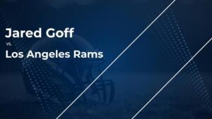 Jared Goff and the Lions vs. the Rams: Week 1 Stats, Matchup, Game Info