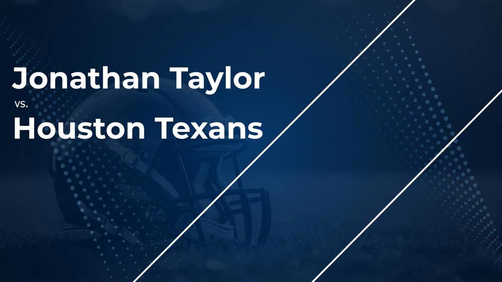 Jonathan Taylor and the Colts vs. the Texans: Week 1 Stats, Matchup, Game Info