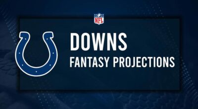 Josh Downs Fantasy Projections: Week 3 vs. the Bears