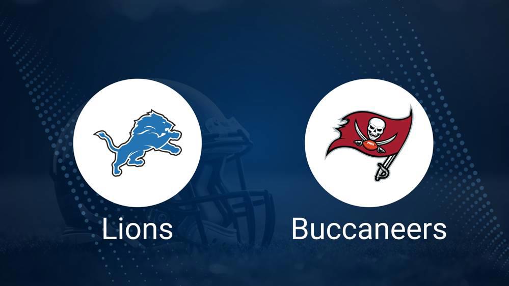 Lions vs. Buccaneers Predictions & Picks: Odds, Moneyline, Spread - Week 2