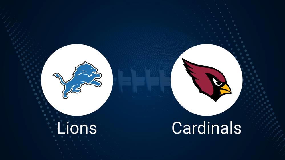 Lions vs. Cardinals: Odds, Moneyline, and Spread - Week 3