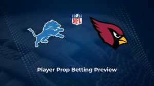 Lions vs. Cardinals Player Props & Odds – Week 3