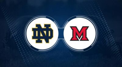 Notre Dame vs. Miami (OH): Odds, spread, and over/under - Sept. 21