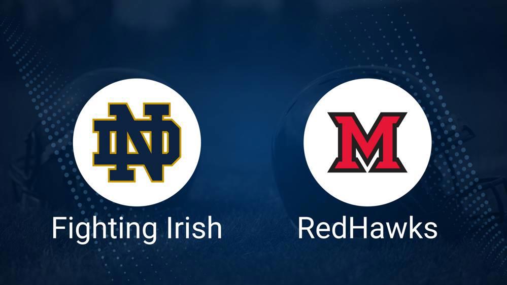 Notre Dame vs. Miami (OH) Sept. 21 Tickets & Start Time Leader