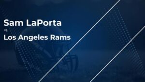 Sam LaPorta and the Lions vs. the Rams: Week 1 Stats, Matchup, Game Info