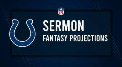 Trey Sermon Fantasy Projections: Week 4 vs. the Steelers