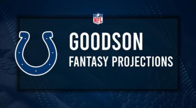 Tyler Goodson Fantasy Projections: Week 3 vs. the Bears