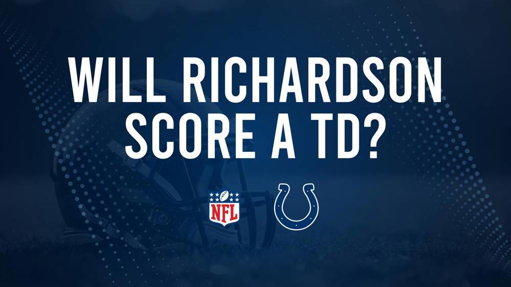 Will Anthony Richardson Score a Touchdown Against the Bears in Week 3?