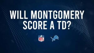 Will David Montgomery Score a Touchdown Against the Buccaneers in Week 2?