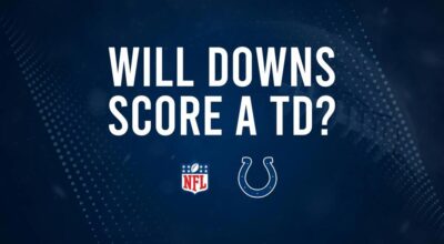 Will Josh Downs Score a Touchdown Against the Steelers in Week 4?