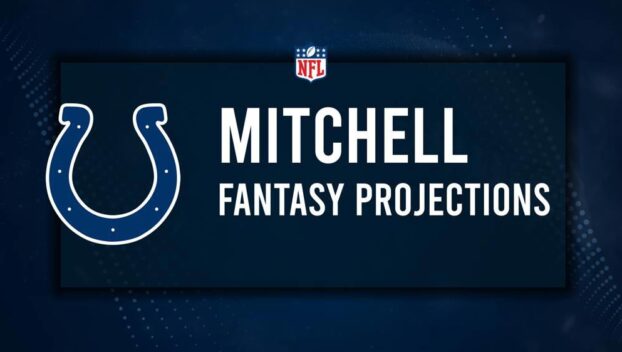 Adonai Mitchell Fantasy Projections: Week 7 vs. the Dolphins