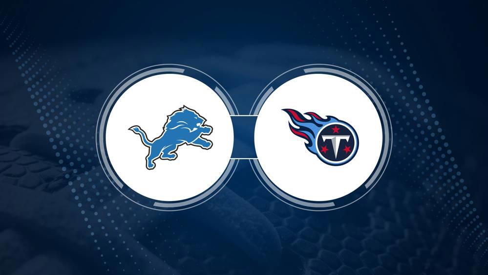 Best Bets, Odds for the Lions vs. Titans Game – Week 8